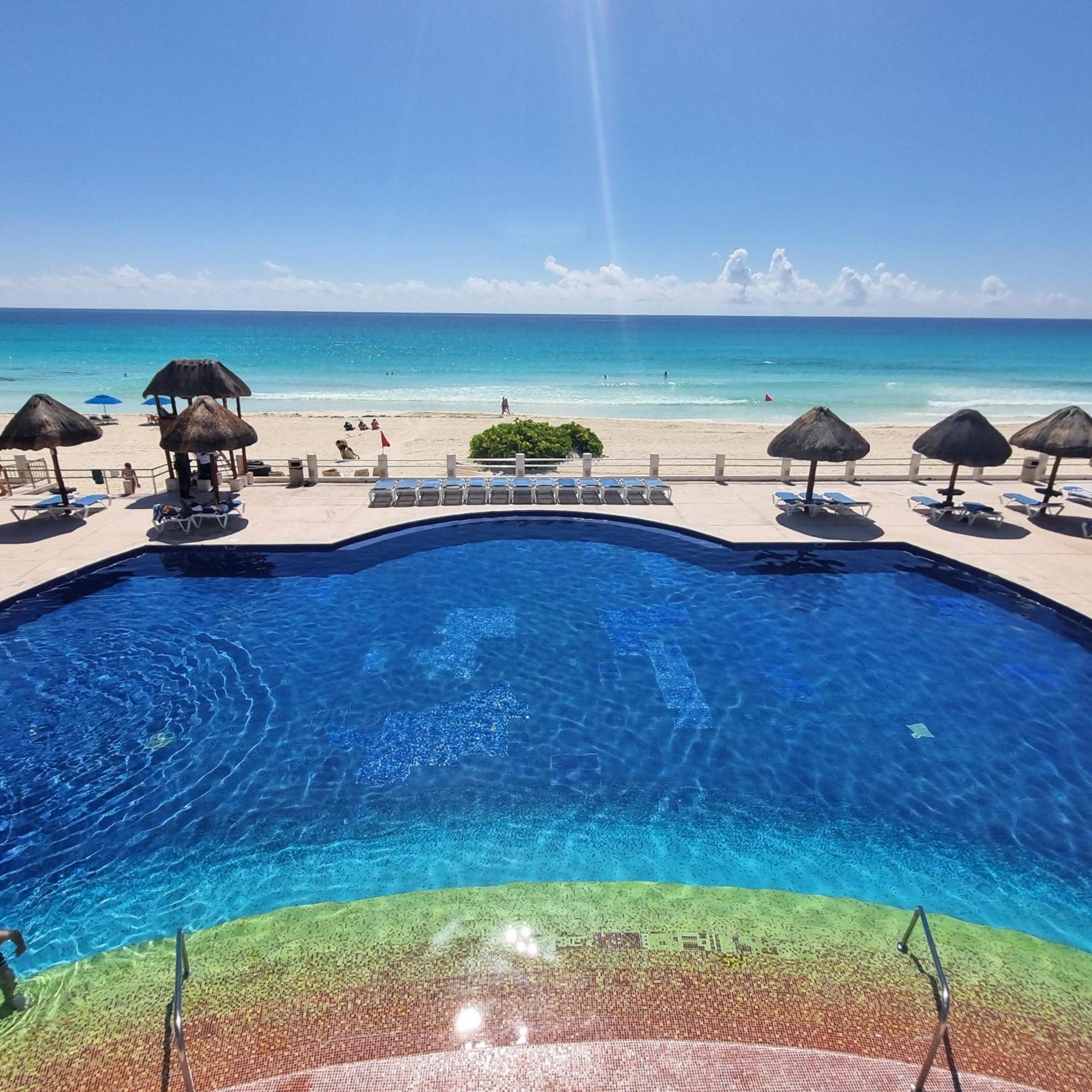 Ocean Front Villa Marlin, Best Location In Hotel Zone #109 Cancún Exteriör bild